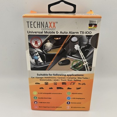 Technaxx Mobile & Car Auto Alarm TX-100 Universal New