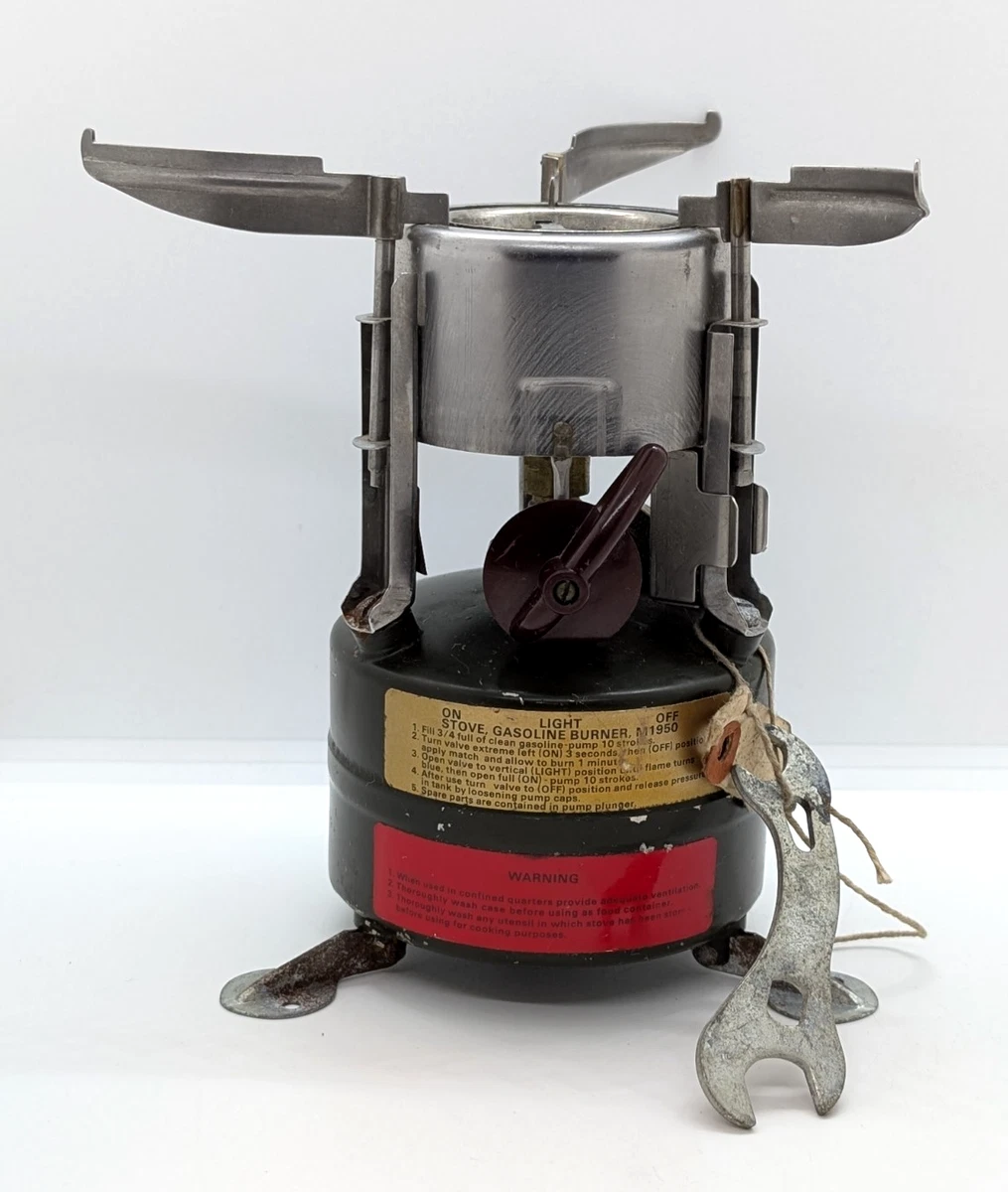 バーベキュー・調理用品 US SMP 1980 STOVE GASOLINE BURNER US SMP 1980 STOVE GASOLINE BURNER