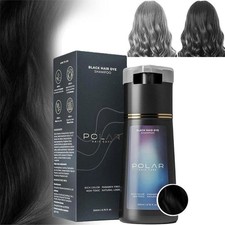 Polar Hair Instant Dye Shampoo Hair Color Shampoo for Hair Natural Color^