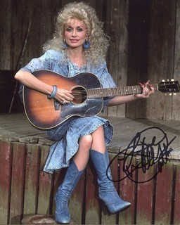 Dolly Parton Country Music Legend Signed Autographed Vintage 8x10 Photograph