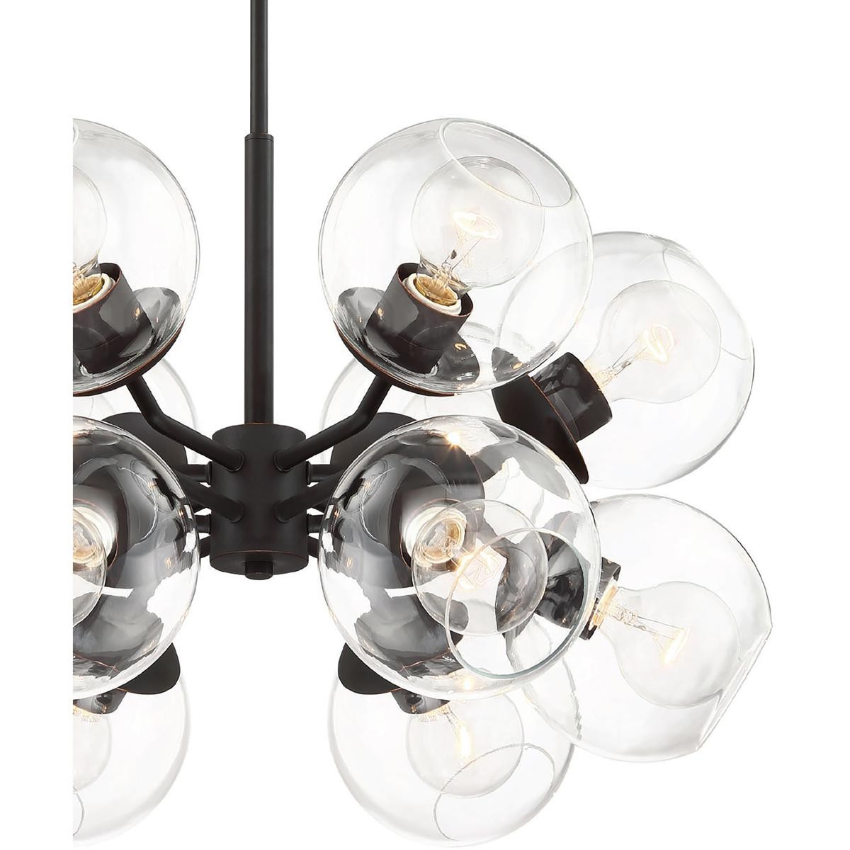 Designers Fountain 912812-SB Meridian Chandelier Satin Bronze