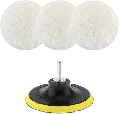 5 Inch Polishing Buffing Pad, Polishing Buffing Wheel Hook and Loop 5 Inch