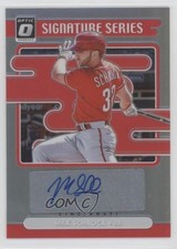 2021 Panini Donruss Optic Signature Series Holo Prizm Max Schrock Auto 1h6a