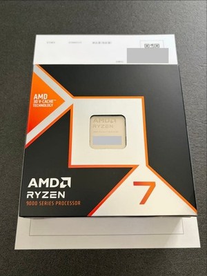 AMD Ryzen 7 9850X3D 8-Core CPU 120W TDP Latest Model BOX Unopened
