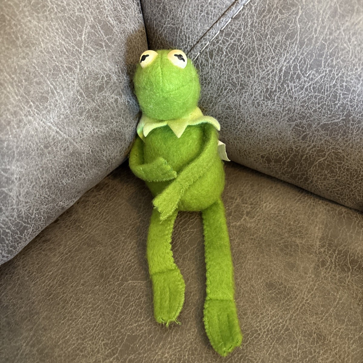 Vintage 1979 Kermit The Frog #864 A Jim Henson Beanbag Muppet