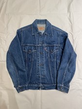 VINTAGE LEVIS Type 3 DENIM Trucker JACKET Mens 38 70506 0216 CANADA 80s