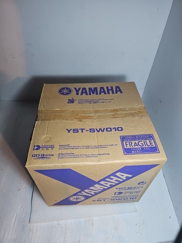 Yamaha YST-SW010 Black Subwoofer System New - Picture 6 of 7
