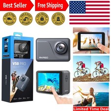V50 Pro Native 4K30fps 20MP WiFi Action Camera with EIS Touch Screen 100 feet...
