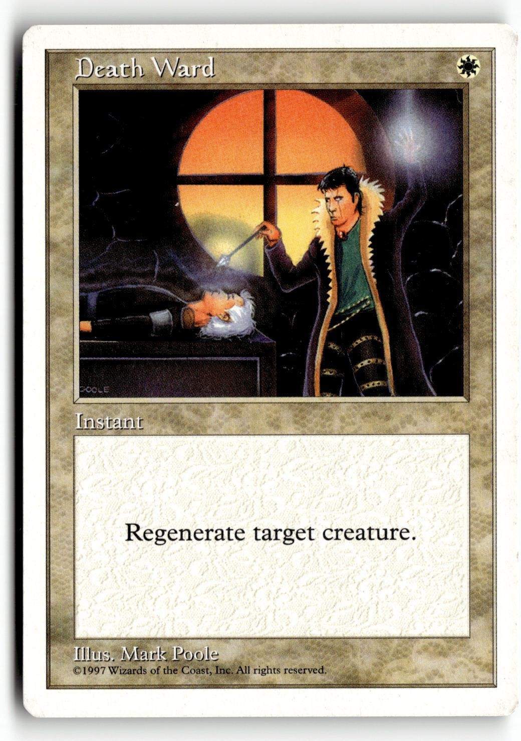 MAGIC TG: Fifth Edition # Death Ward Common .M2A