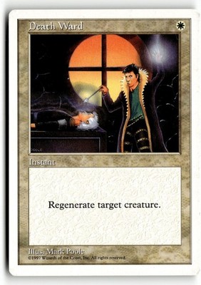 MAGIC TG: Fifth Edition # Death Ward Common .M2A