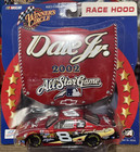 DALE EARNHARDT JR 2002 ALL STAR GAME MLB #8 1/43 WINNERS CIRCLE CAR + RACE HOOD