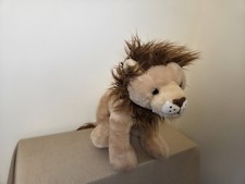 The Petting Zoo Lion Plush 14" Stuffed Animal I'm Recycled Eco Friendly Safari