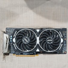 MSI Radeon RX 580 ARMOR 8G OC Graphics Card, 8GB, HDMI DP DVI, Fan Heatsink