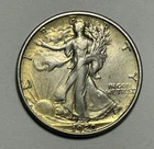 1920 S WALKING LIBERTY HALF DOLLAR AU DETAILS