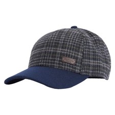 Barbour Mens Clyde Cap Navy / Grey Plaid