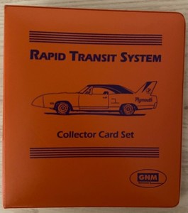 Rapid Transit System Collector Trading Card Complete Set - MOPAR Collectible