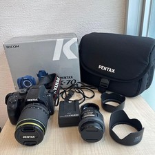 PENTAX K-70 DSLR Camera 35mm f/2.4 Lens Battery Charger Case Set