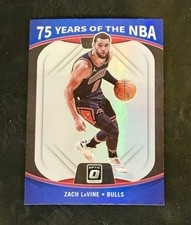 2021-22 Panini Prizm - Optic 75 Years of the Nba Zach LaVine #32