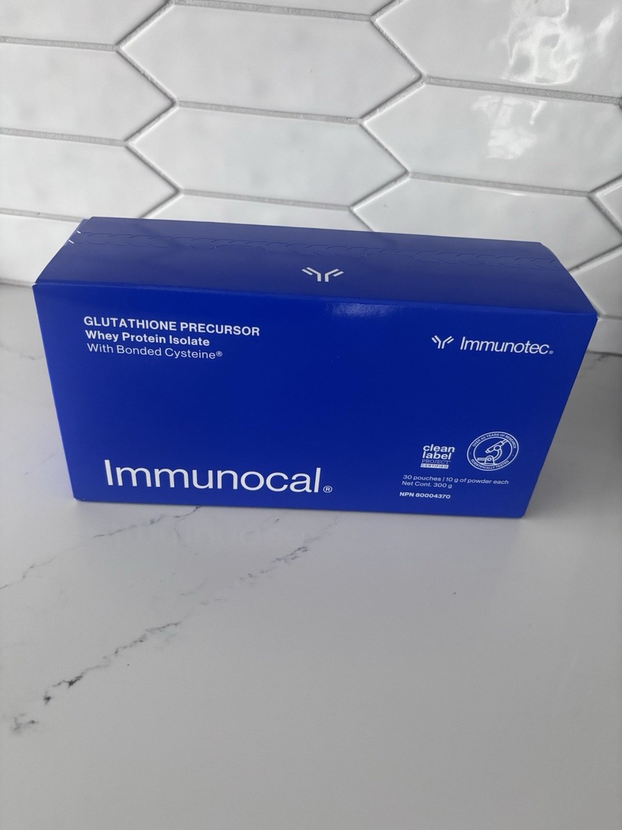 precursors for glutathione Immunocal Classic Glutathione Precursor 30 Pouches Exp: 10/2028 New!