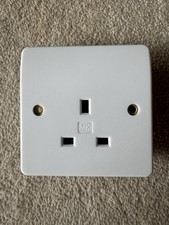 Image of MK Logic Plus 13A 1 Gang Unswitched Socket White K780