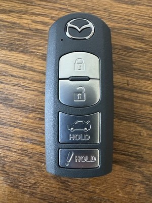 OEM 2013 - 2018 MAZDA3 MAZDA6 MX-5 SMART KEY REMOTE FOB FCC: WAZSKE13D02 (4B)