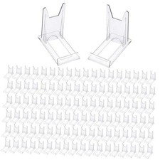 Zonon Pcs Acrylic Adjustable Plate Stands For Display Plastic Stand Holders 10