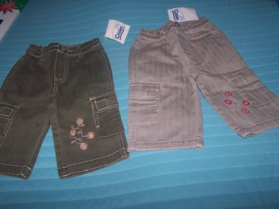  2x Babyhosen-Set für Mädchen, COSIES, Gr.68, ideal für Zwillinge, NEU m.E. 