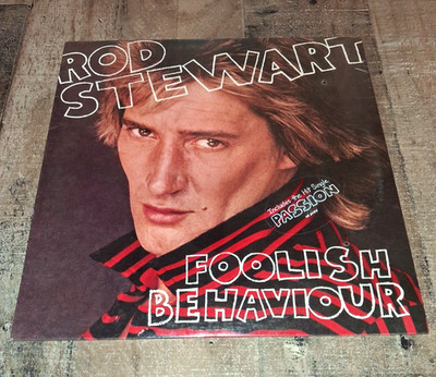 Rod Stewart Foolish Behaviour LP Warner Bros HS 3485 1980 New Sealed