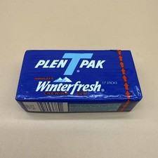 Wrigley's Winterfresh Chewing Gum Plen T Pak 17 Sticks Vnt NOS Sealed READ