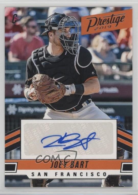 2019 Panini Chronicles Prestige Joey Bart #PA-JB Auto 0ip8