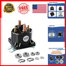 Dump Trailer Solenoid 12V 4 Terminal 100 Amp Intermittent Duty Relay JDQ-2