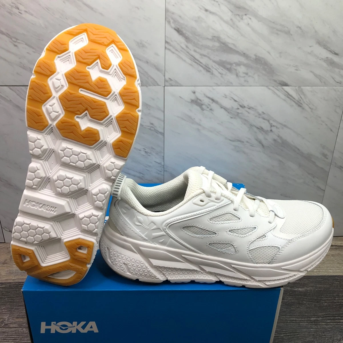 Hoka One One HOKA Clifton L White Gum for sale | eBay