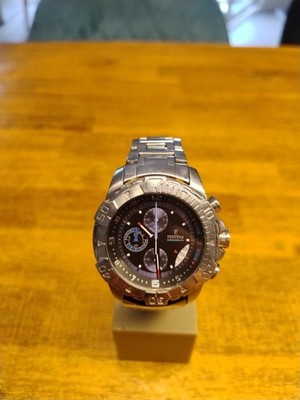 Festina Herren Uhr, Multianzeige , F16358, neue Batterie , Gliederband