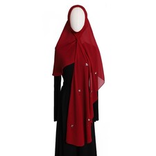 Instant Headscarf Women Hijab Muslim Shawl Wrap Turban Chiffon One Piece Khimar