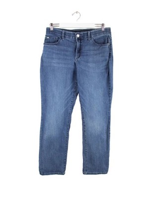 Lee Damen Straight Leg Regular Fit No Rise Jeans Blau W34