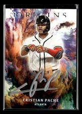 2021 Panini Chronicles Cristian Pache Origins Signatures Silver Ink UX4587