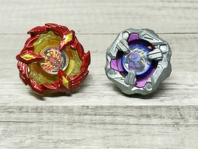 Takara Tomy Beyblade X | BX-23 Phoenix Wing & Shenobi Knife Lot Of 2 Used
