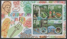 Fiji 1995 Ecotourism Mini Sheet MUH