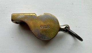 GREAT EASTERN RAILWAY. BRASS WHISTLE GER. THE ACME THUNDERER HUDSON’S PATENT.