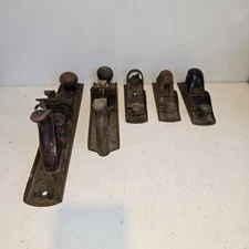 Vintage Hand Planes Lot Of 5