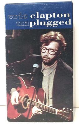 Eric Clapton - MTV Unplugged - Live Tears in Heaven/Layla - Vintage VHS 1992