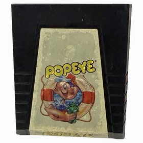 Popeye (ColecoVision) Cartridge CLEANED & TESTED