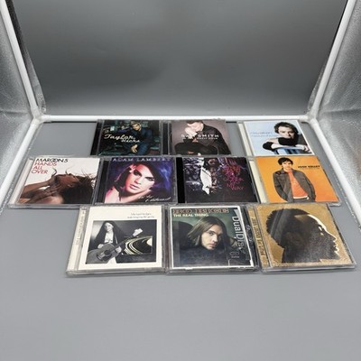 Y2K Male CD Lot 10+ Pop Rock R&B Maroon 5 Sam Smith Adam Lambert Lenny Kravitz
