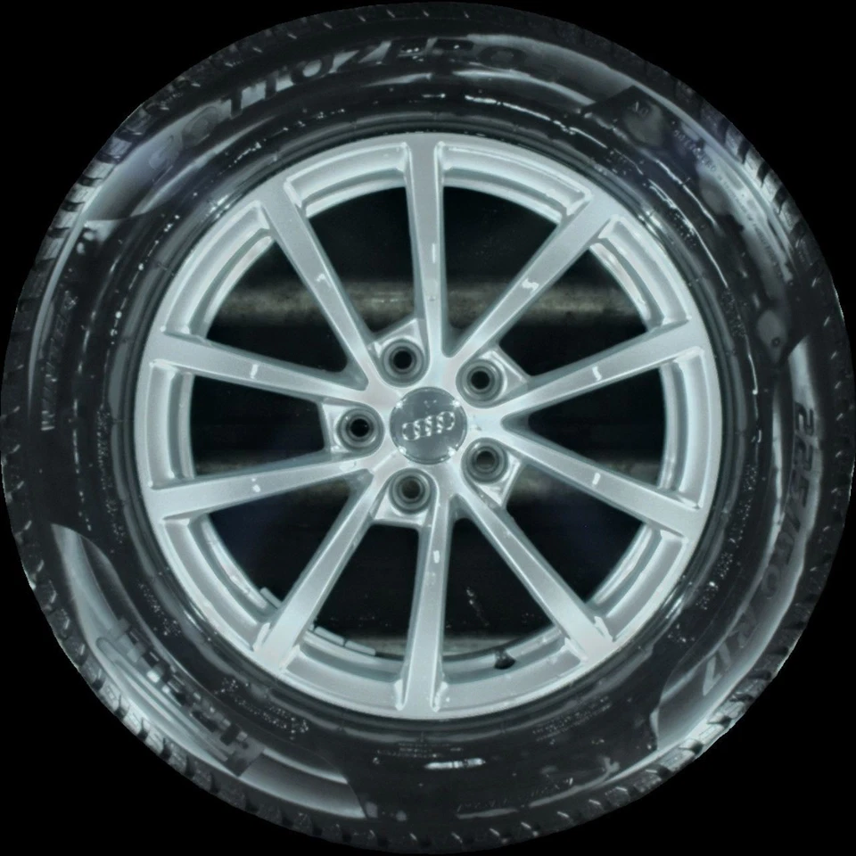 225/60 R17 Winterreifen AUDI A6 4K 17 Zoll Alufelgen Komplettsatz 4-5mm - Bild 2 von 4