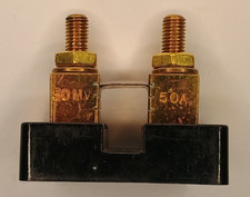 50A 50mV Ampere Electrical Digital DC Current Shunt Resistor