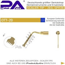 Scaler Tip - ZEG-Spitze OT7-20 - passend für MECTRON® Scaler - Chirurgie ¹