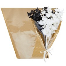 1bag Kraft Paper Gift Bags Single Flower Bouquets Wrapping Packaging Suitable