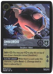 Omnidroid V.10 190/204 Wilds Unknown Cold Foil Rare