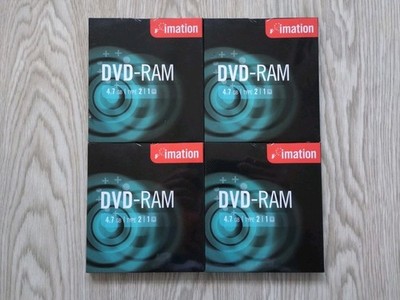 4x Imation 4,7GB Typ 2 einseitige Wechselmedien Disc - neu & versiegelt
