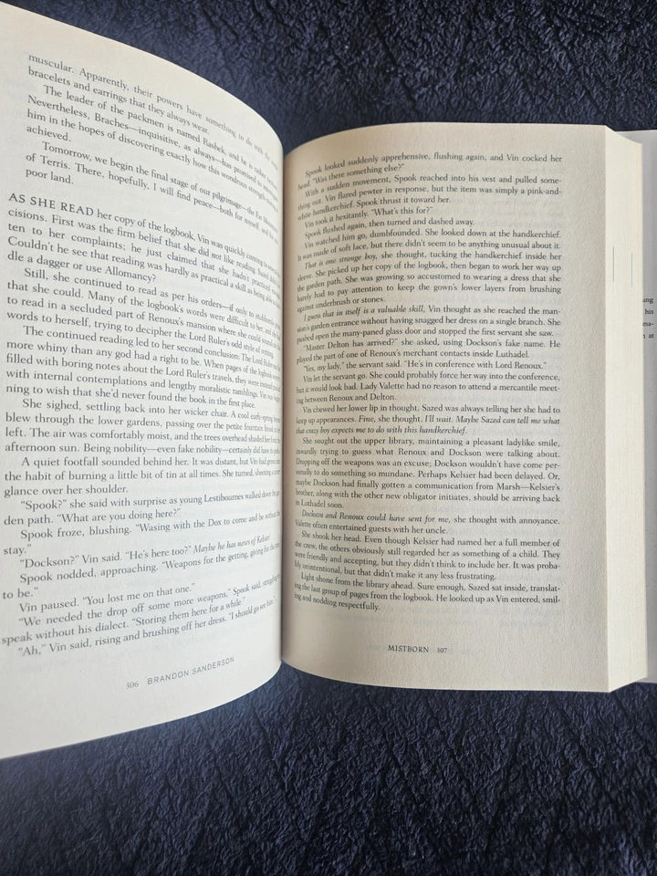 Mistborn : The Final Empire by Brandon Sanderson (2006, Hardcover) Foto 3 de 4